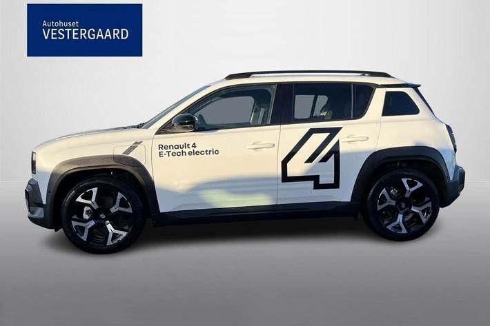 Hvid Renault 4 E-Tech fra 2025