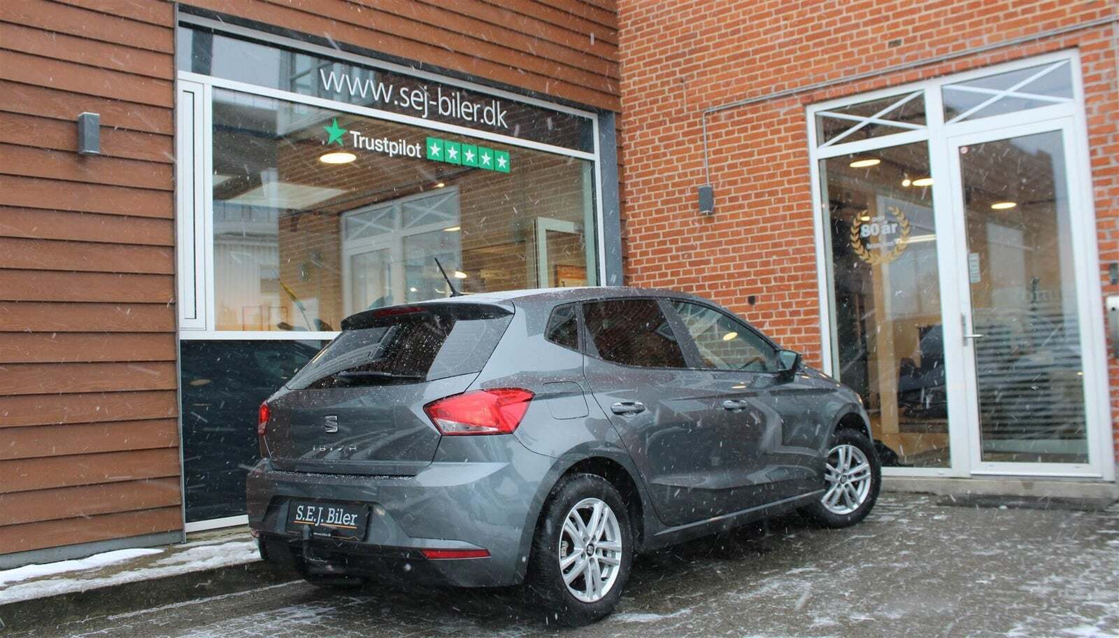 Grå Seat Ibiza fra 2018