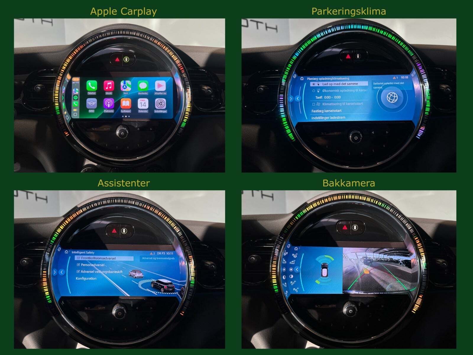 Sort Mini Cooper SE fra 2022