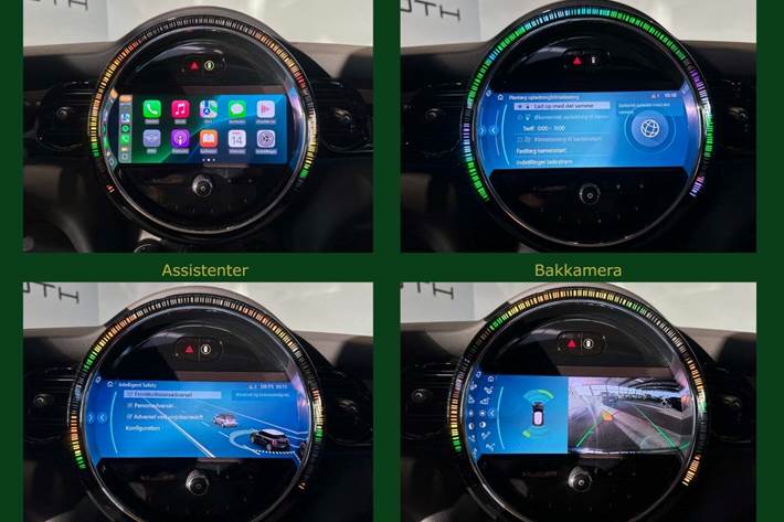 Sort Mini Cooper SE fra 2022