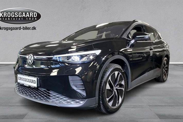 Sort VW ID.4 fra 2022 set udefra