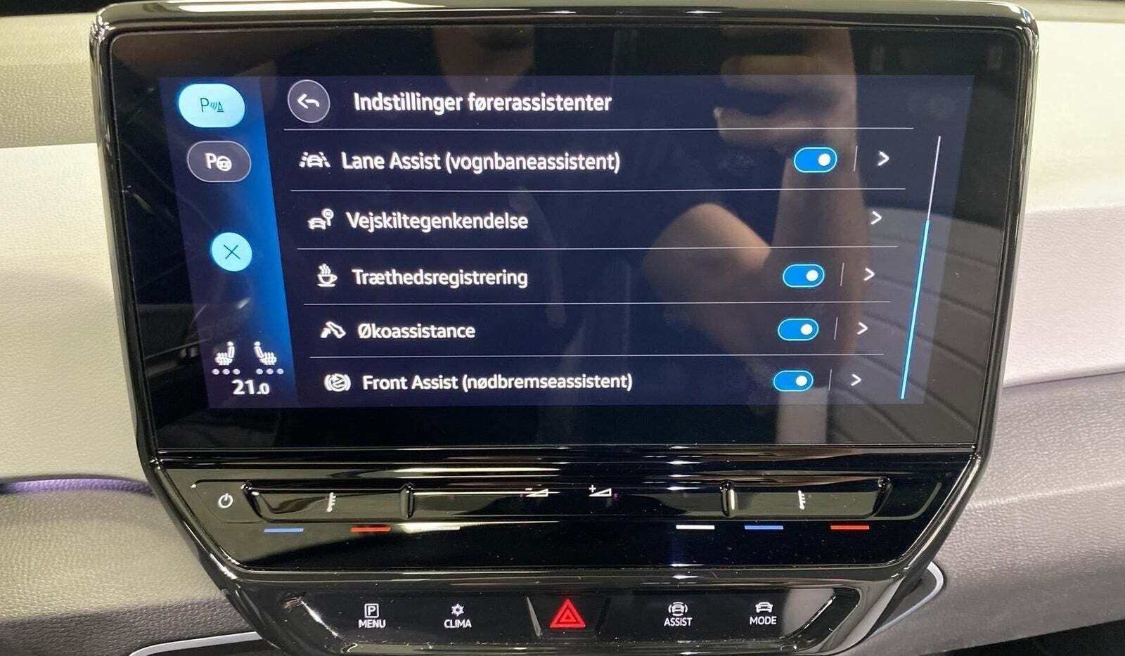 Hvid VW ID.3 fra 2022