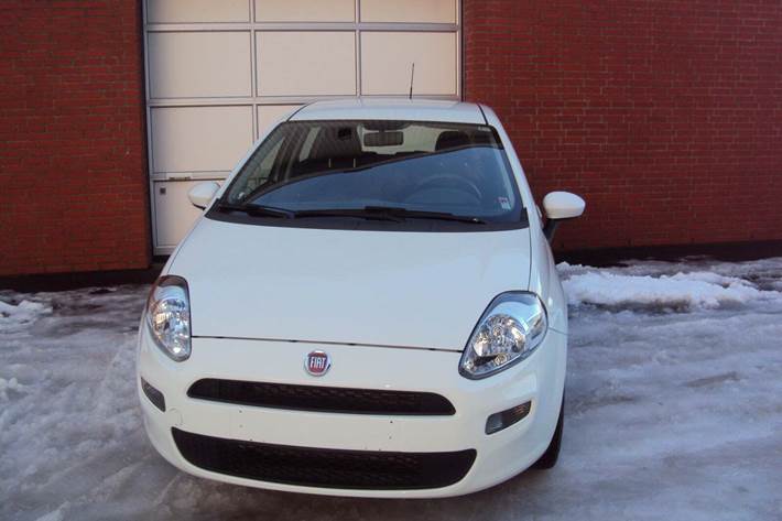 Hvid Fiat Punto fra 2014