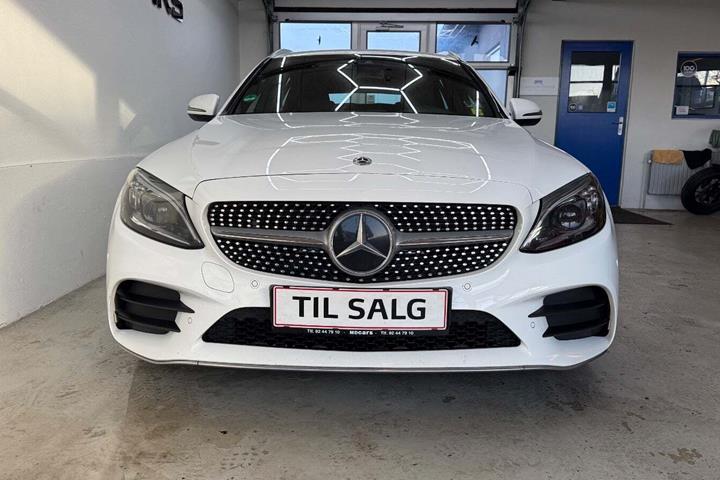 Hvid Mercedes C220 d fra 2020