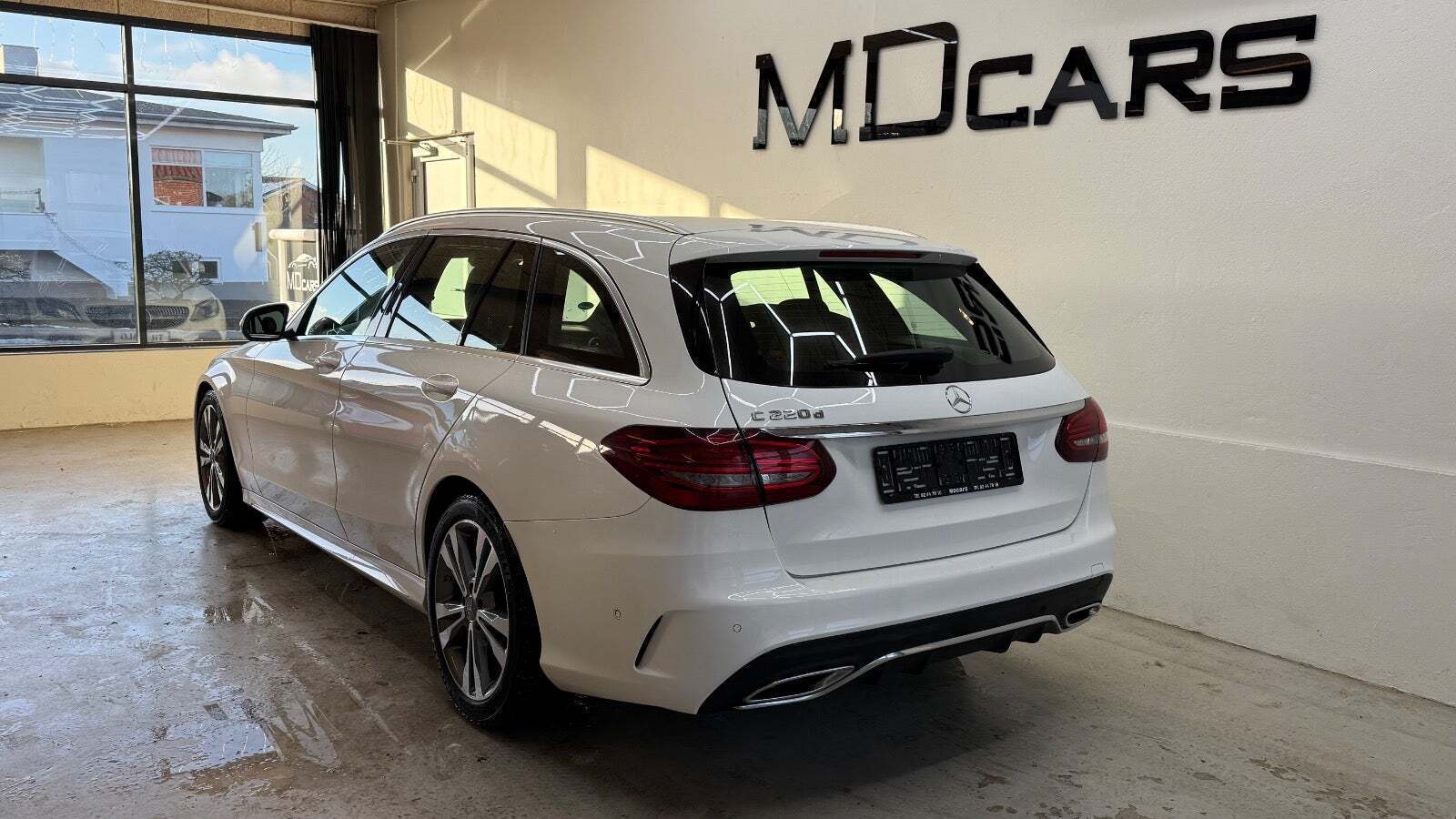 Mercedes C220 d 2,0 AMG Line stc. aut.