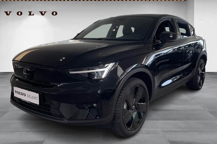 Sort Volvo EC40 fra 2025 set udefra