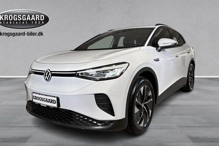 Hvid VW ID.4 fra 2022 set udefra