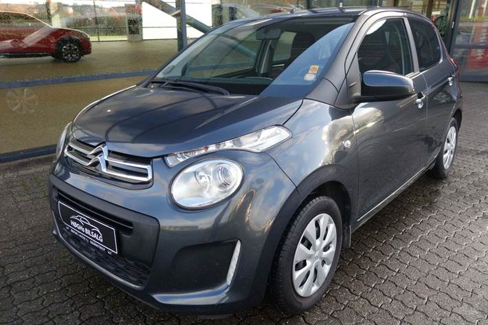 Grå Citroën C1 fra 2015 set udefra