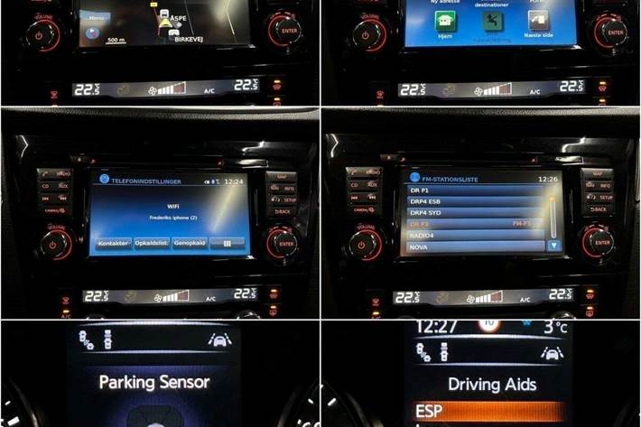 Grå Nissan Qashqai fra 2018