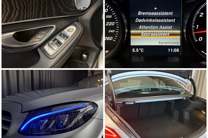 Sølv Mercedes C400 fra 2018