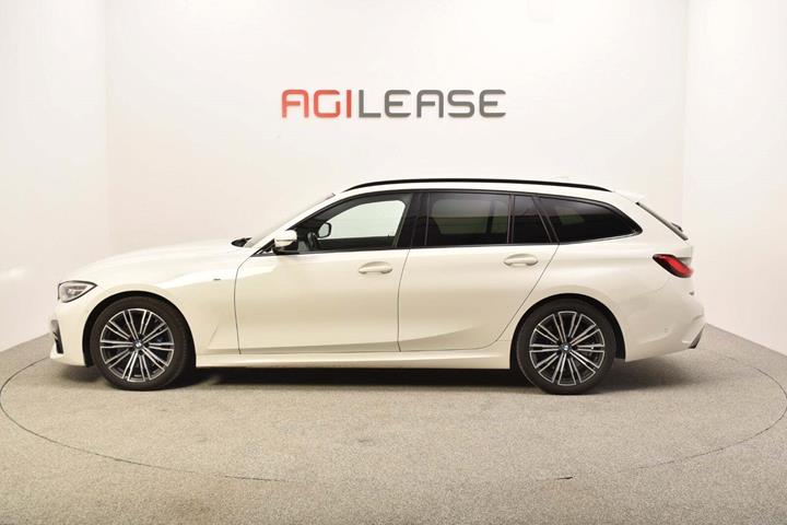 Hvid BMW 330d fra 2019