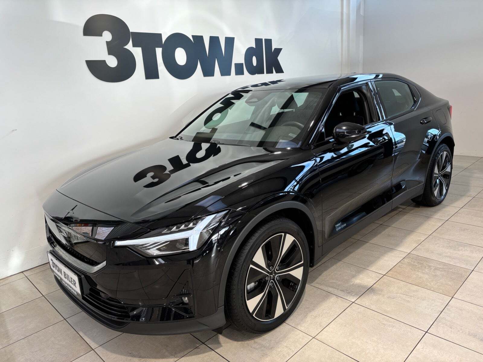 Sort Polestar 2 fra 2024