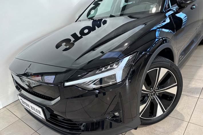 Sort Polestar 2 fra 2024