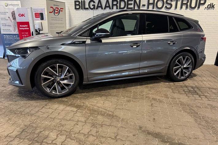 Sort Skoda Enyaq fra 2022