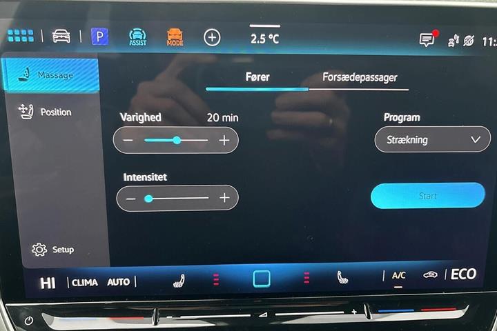 Blå VW ID.4 fra 2025