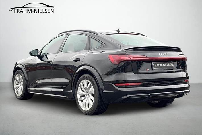 Sort Audi e-tron S fra 2022
