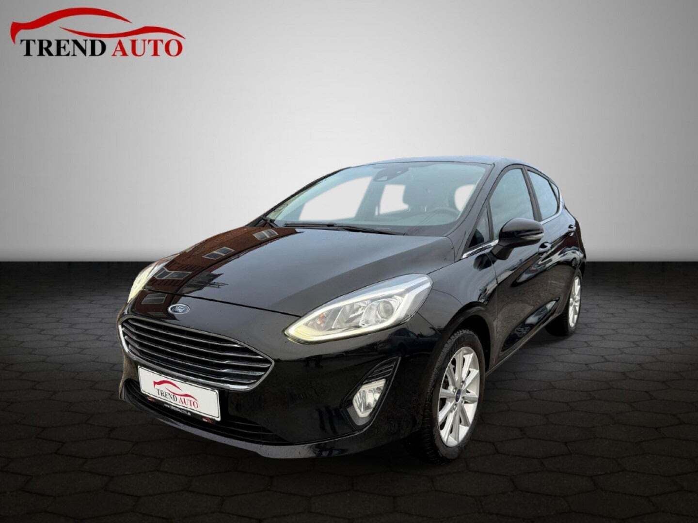 Sort Ford Fiesta fra 2019