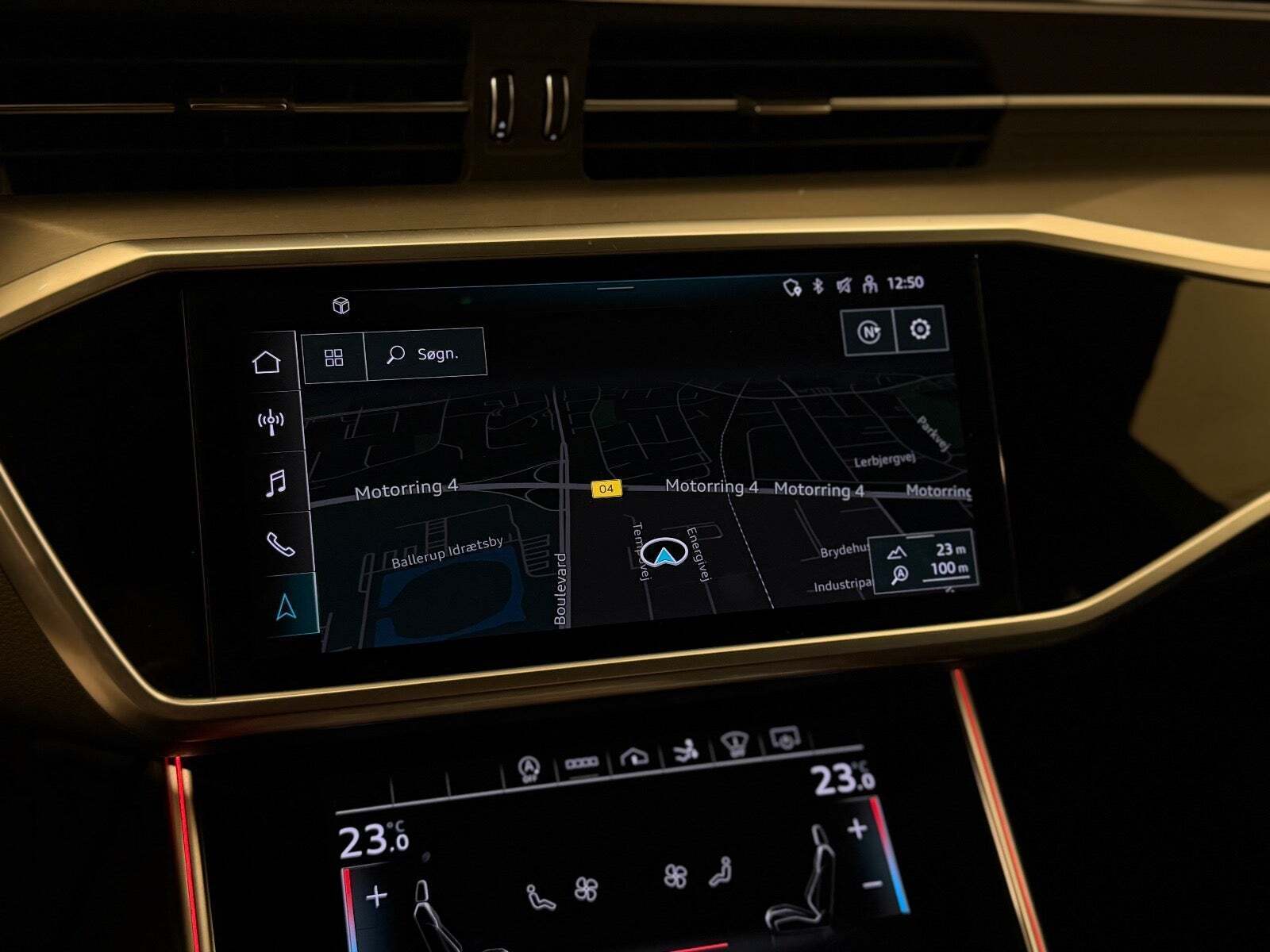 Sort Audi RS7 fra 2021