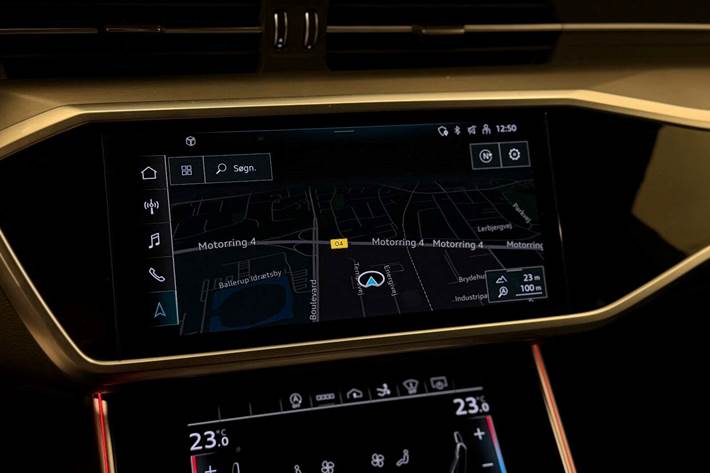 Sort Audi RS7 fra 2021