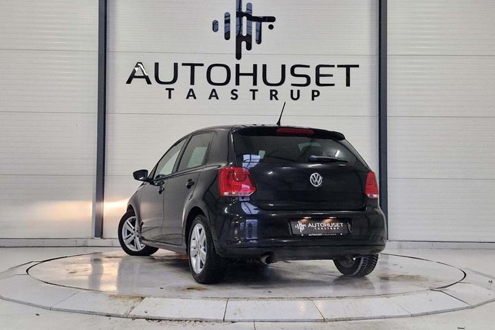 Sort VW Polo fra 2014