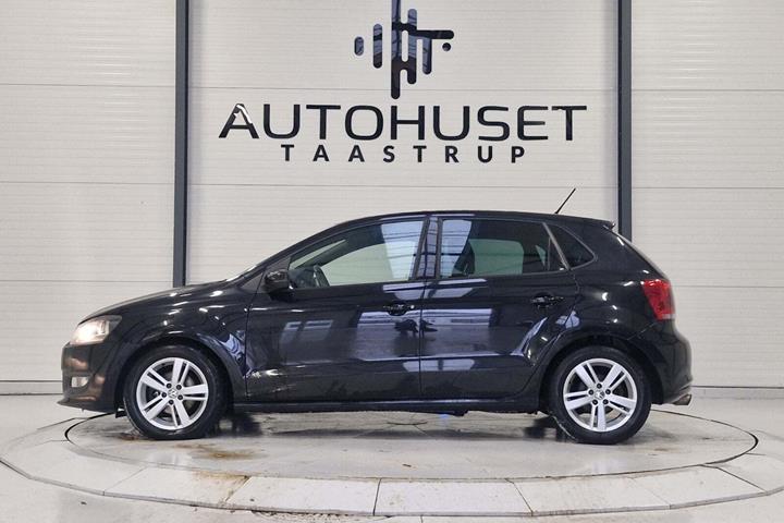 Sort VW Polo fra 2014
