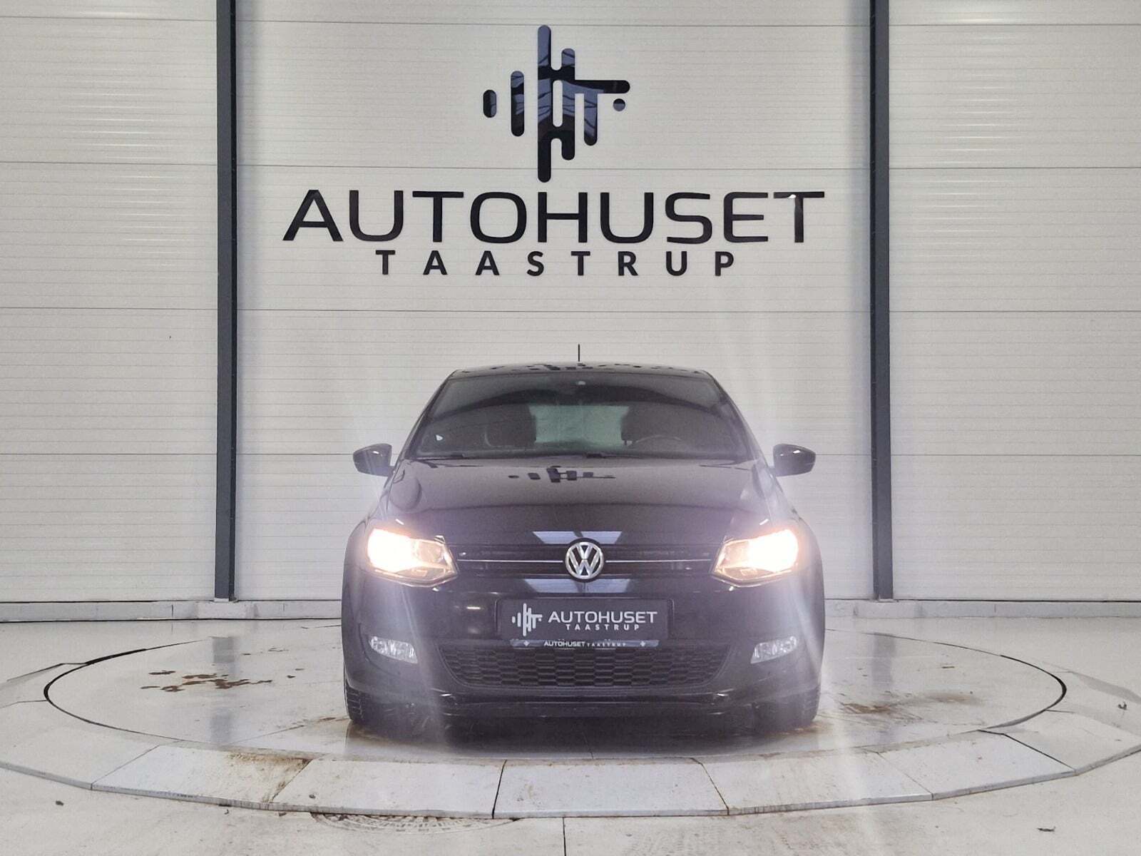 Sort VW Polo fra 2014
