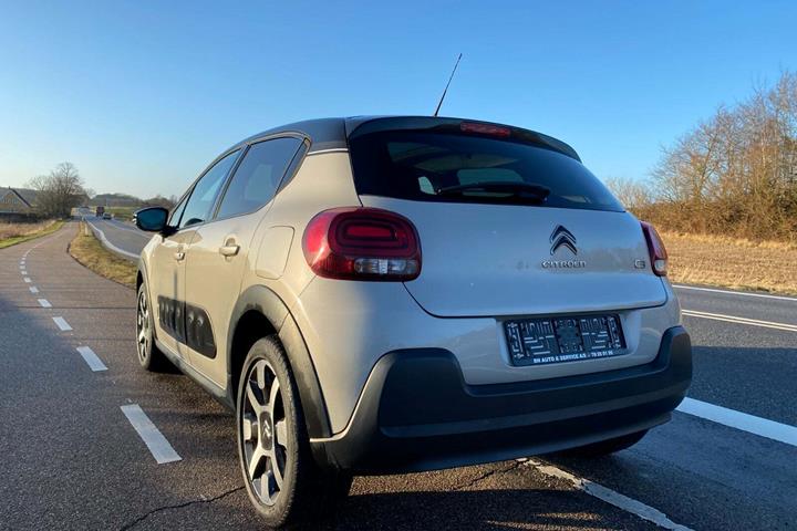 Beige Citroën C3 fra 2020