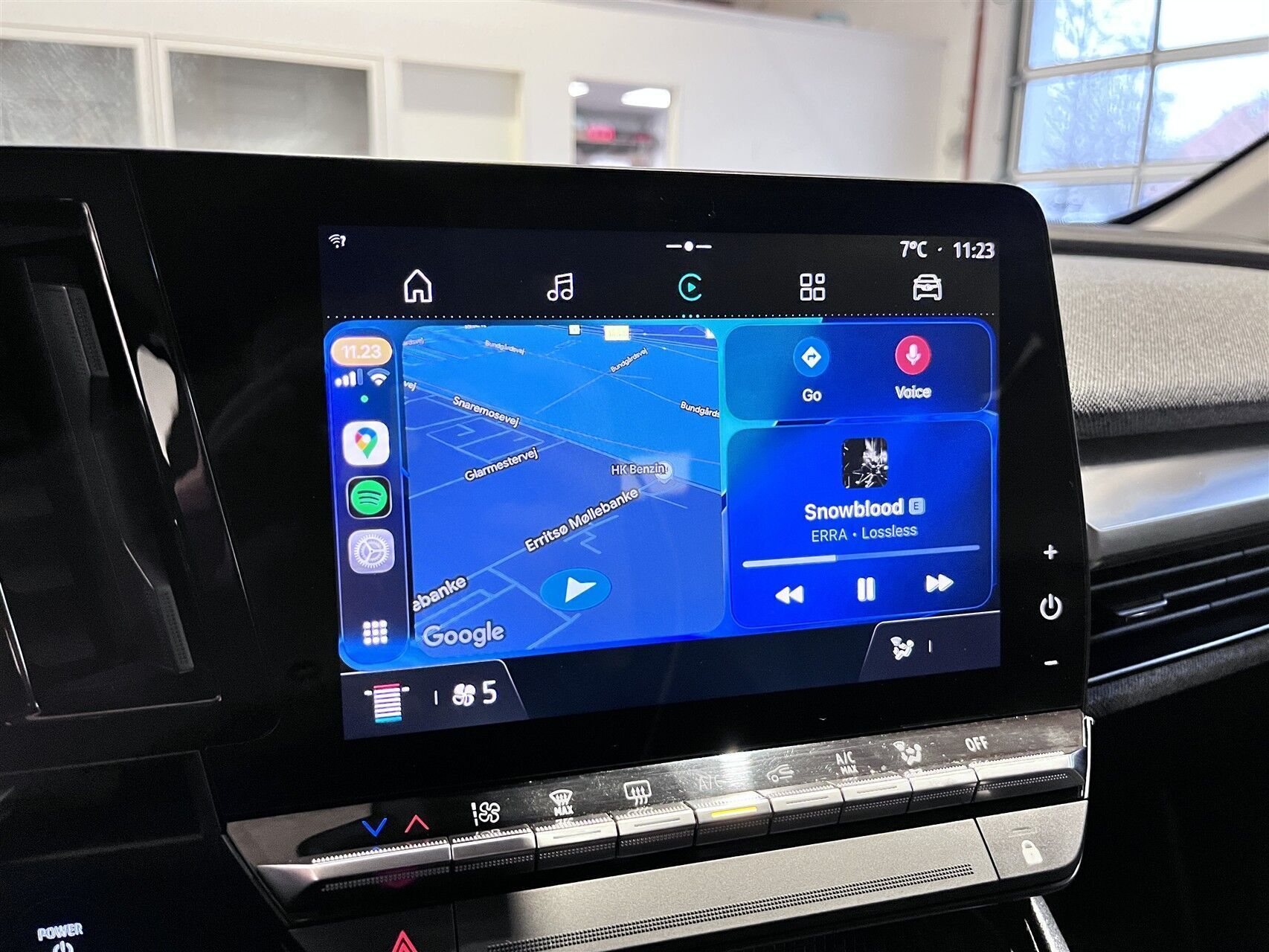 Grå Renault Mégane fra 2022