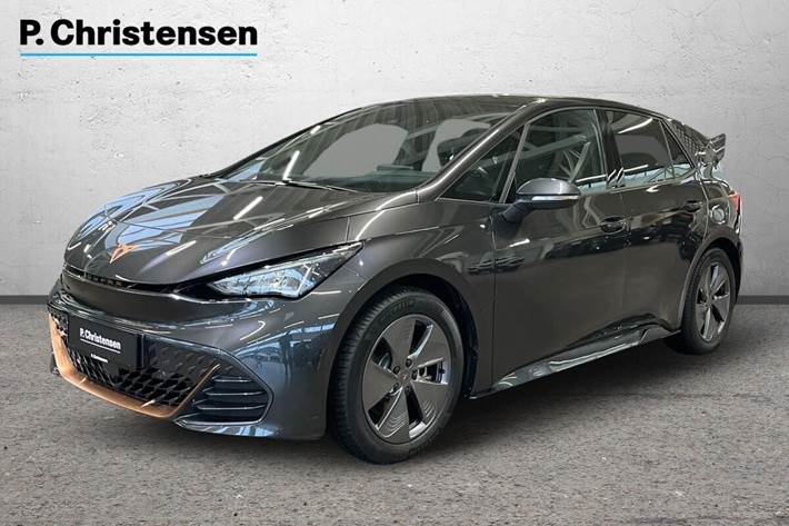 Grå Cupra Born fra 2022 set udefra