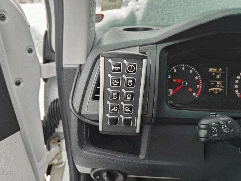 Hvid VW Transporter fra 2019