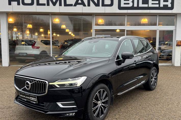 Sort Volvo XC60 fra 2018 set udefra