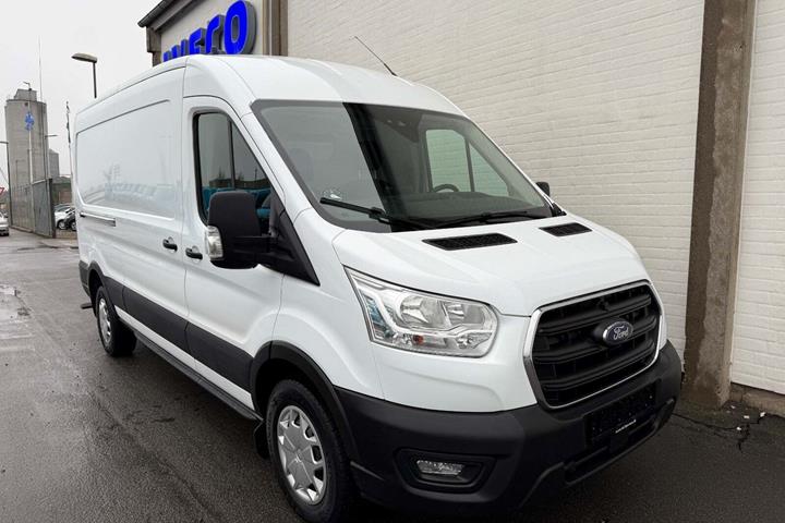 Hvid Ford Transit 350 L3 Van fra 2021