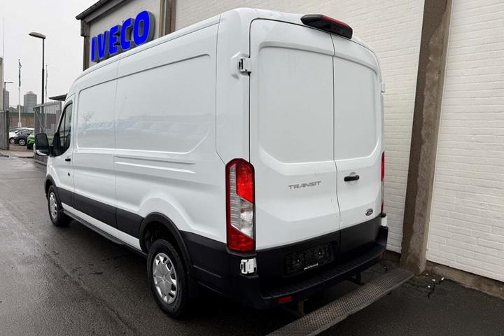 Hvid Ford Transit 350 L3 Van fra 2021