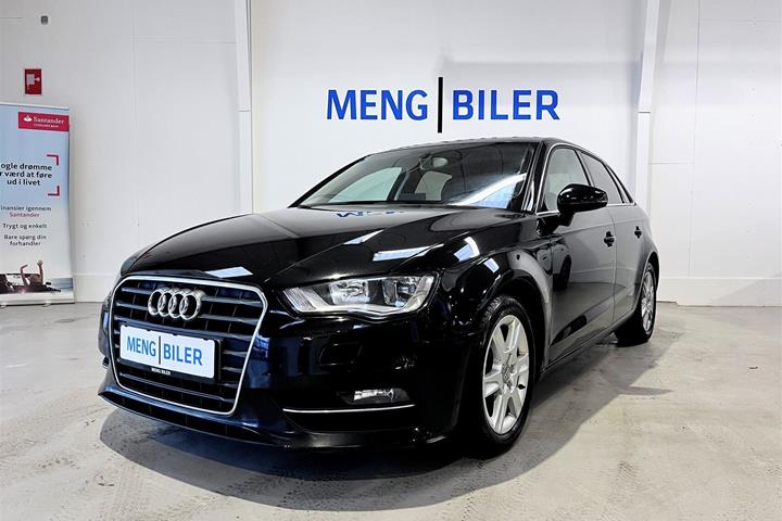 Sort Audi A3 fra 2014