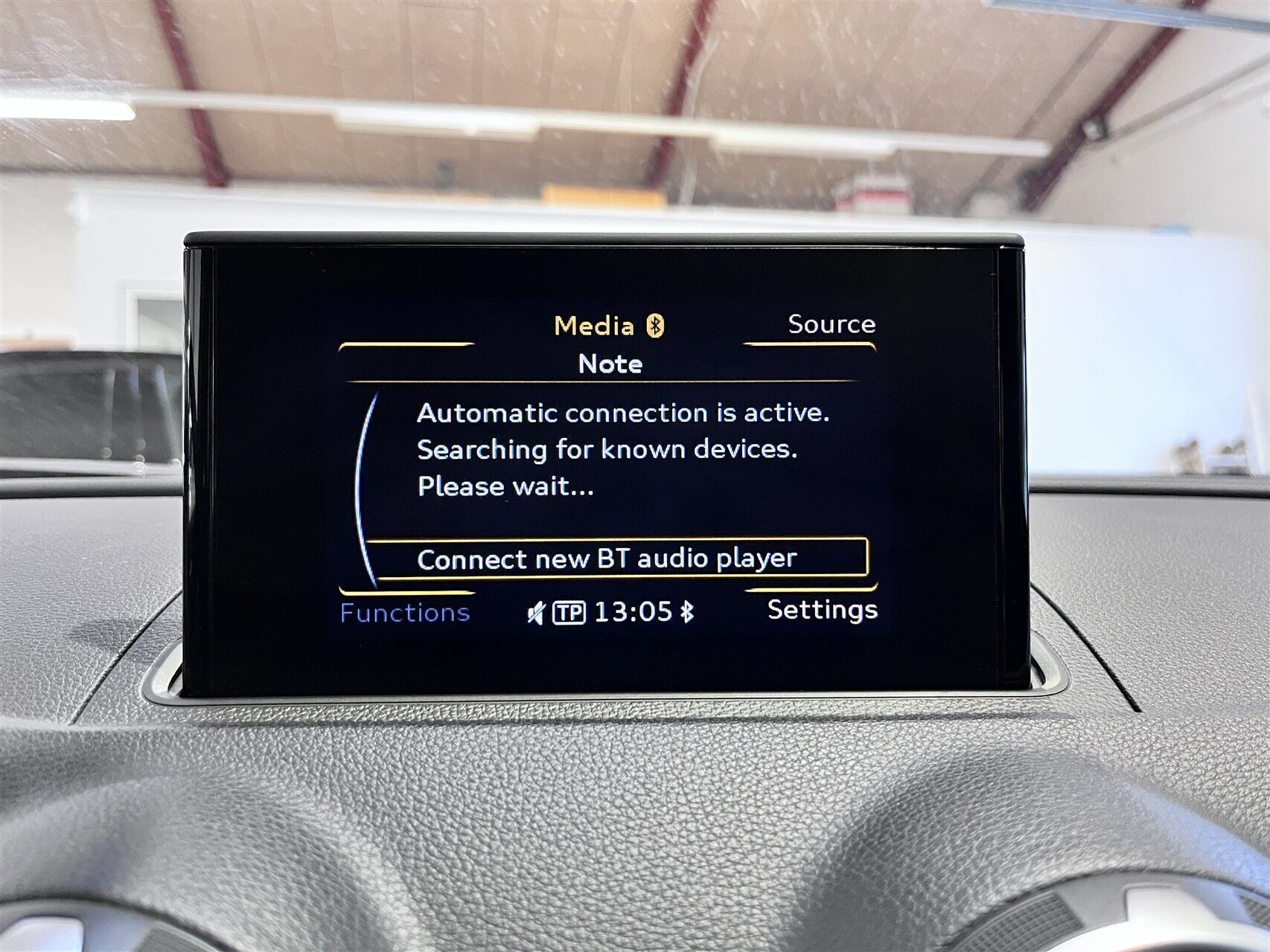 Sort Audi A3 fra 2014