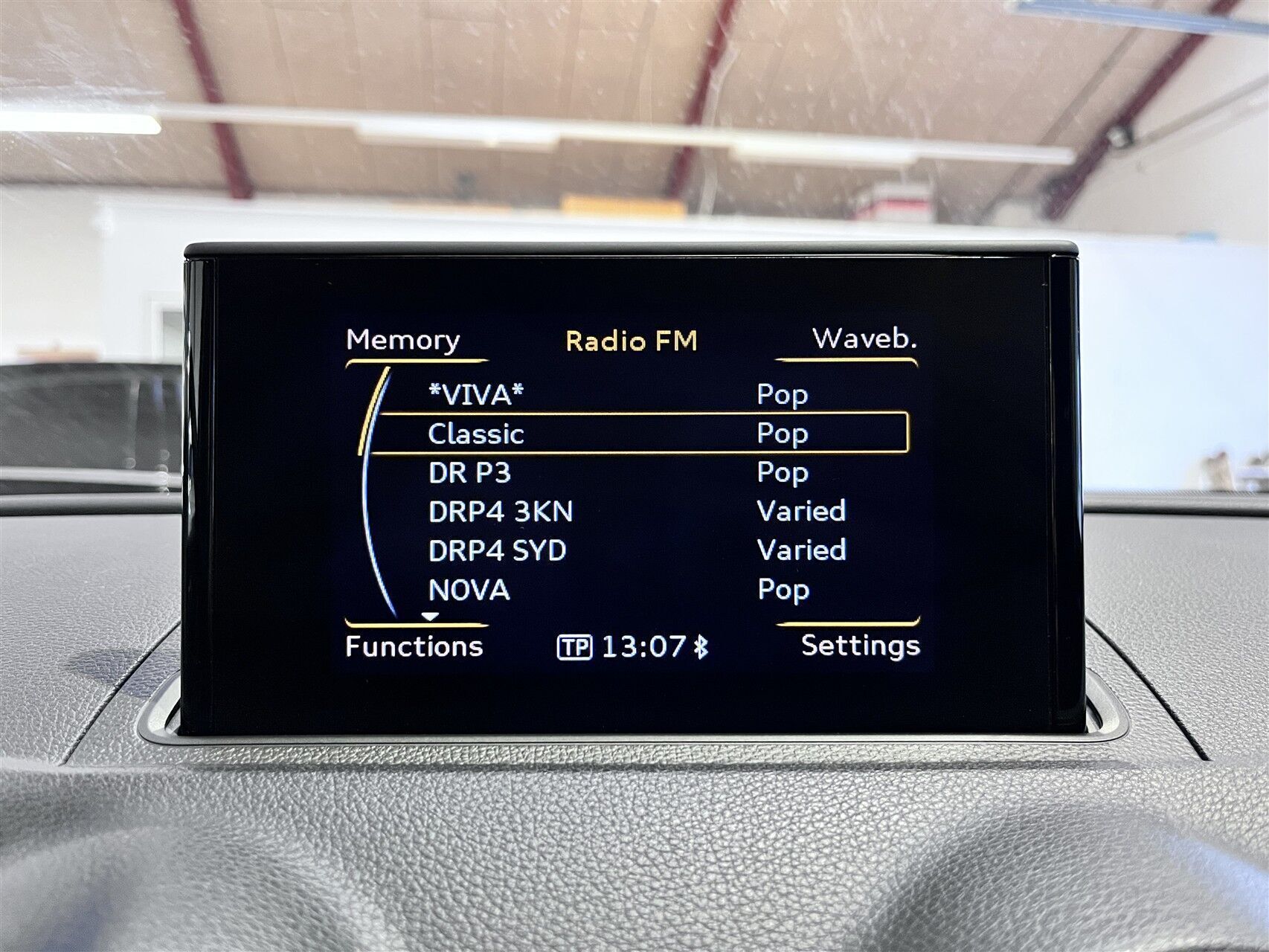 Sort Audi A3 fra 2014