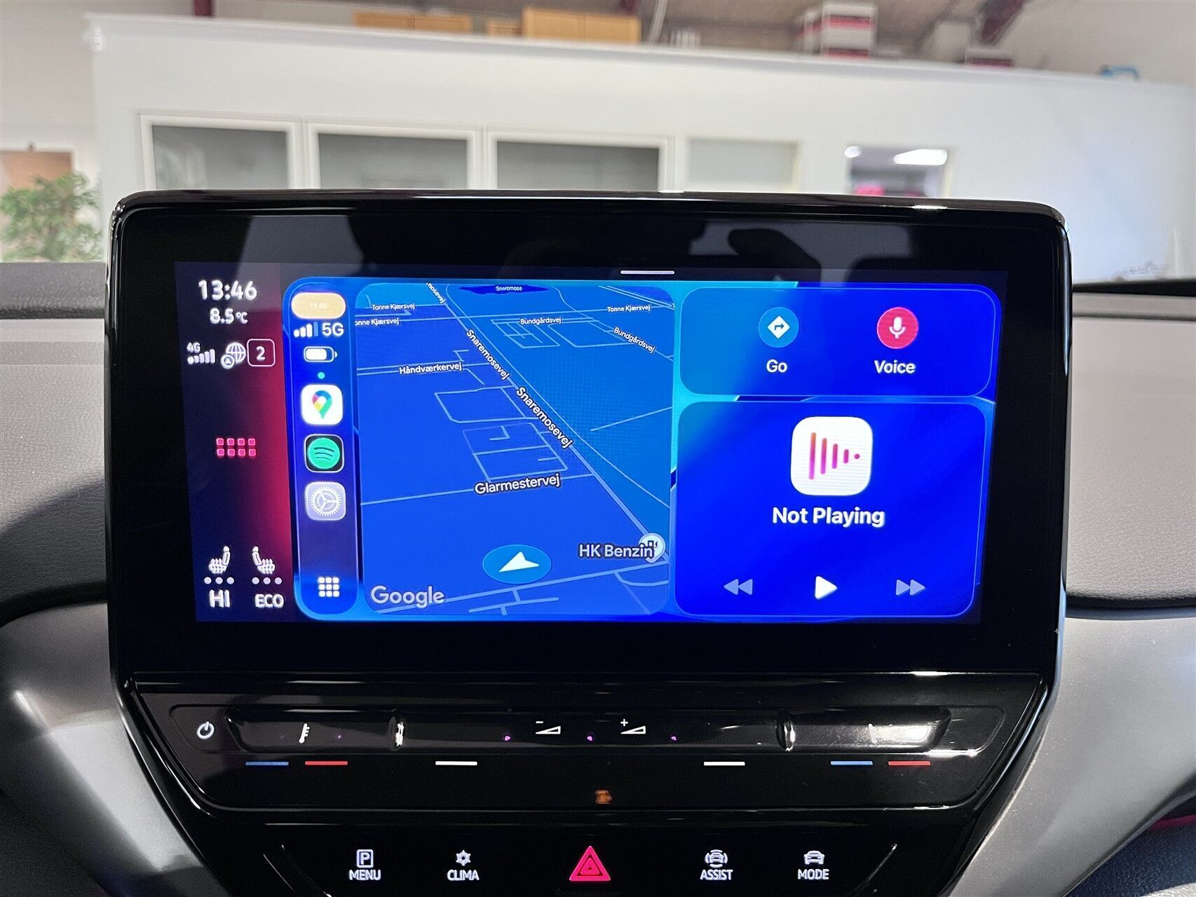 Hvid VW ID.4 fra 2021