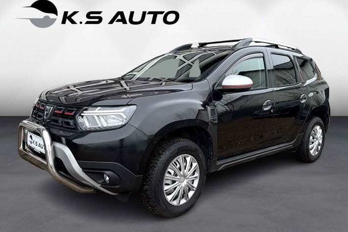 Sort Dacia Duster fra 2021