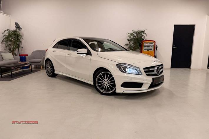 Hvid Mercedes A180 fra 2016