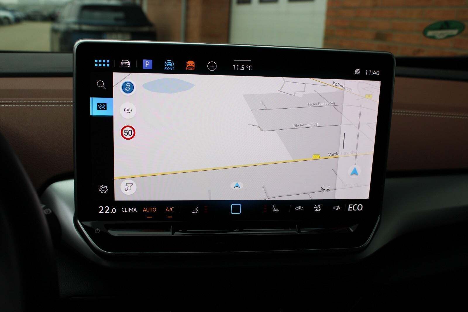 Blå VW ID.4 fra 2025