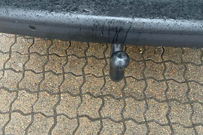 Hvid VW Transporter fra 2024