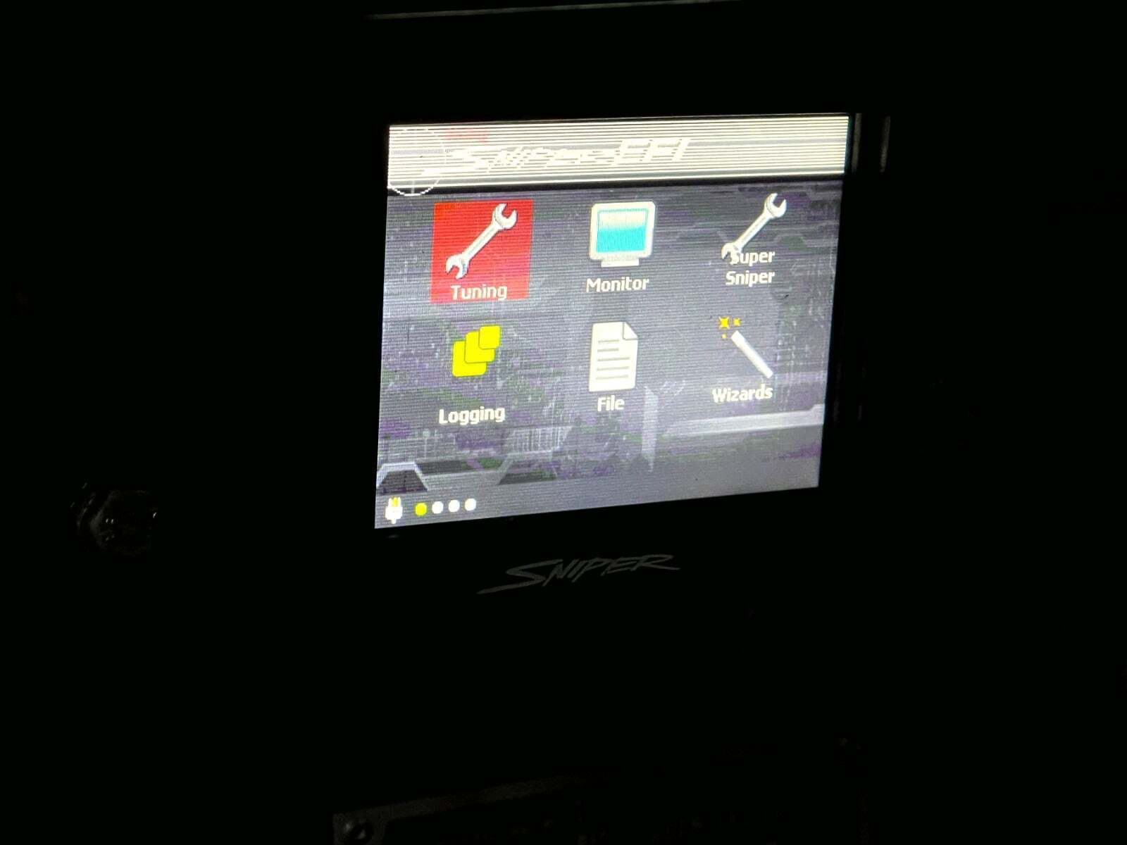 Gul Land Rover Serie II fra 1958