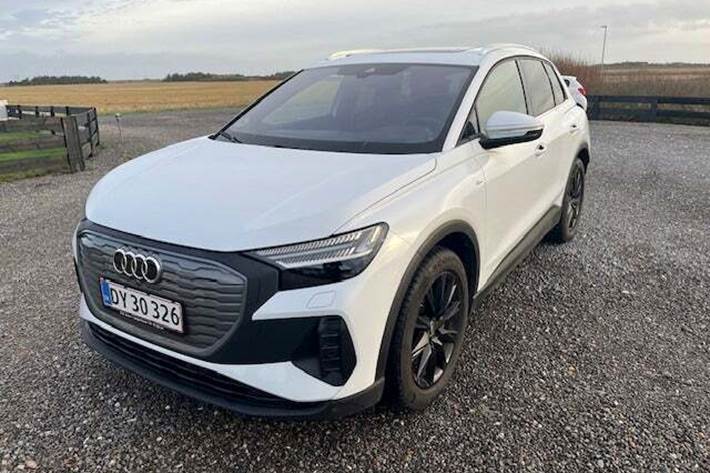 undefined Audi Q4 e-tron fra 2024 set udefra