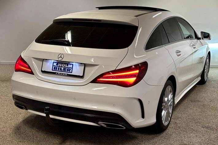 Hvid Mercedes CLA220 d fra 2019