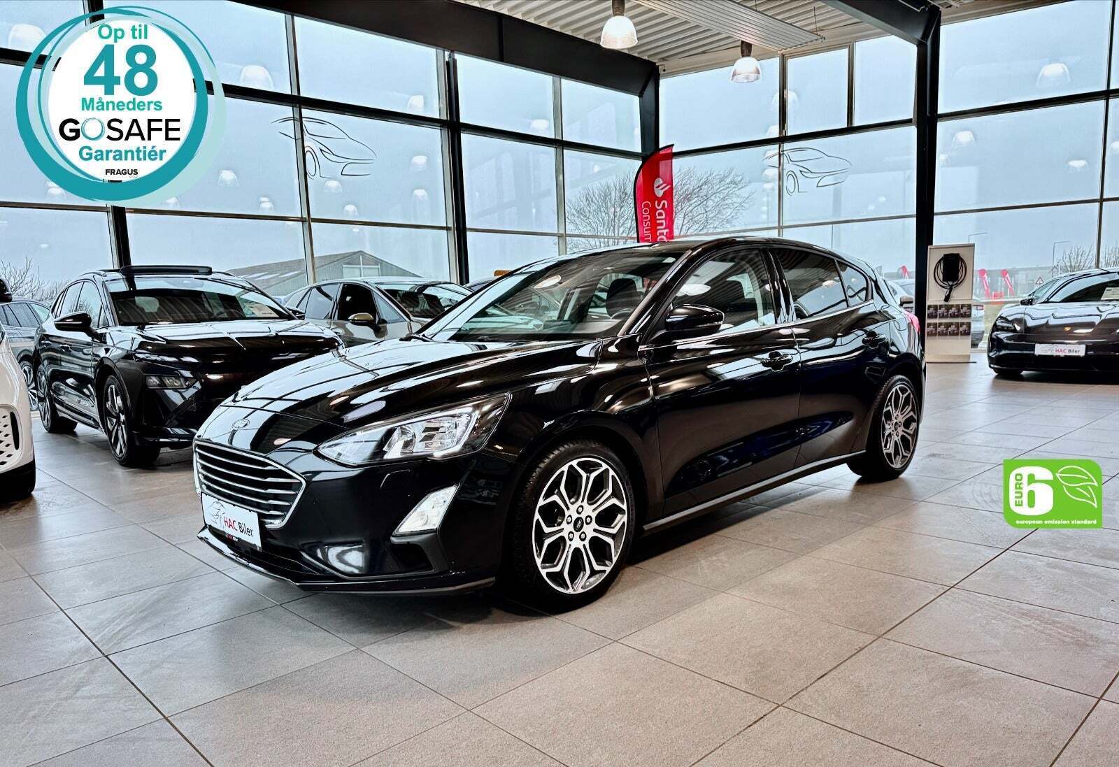 Sort Ford Focus fra 2020