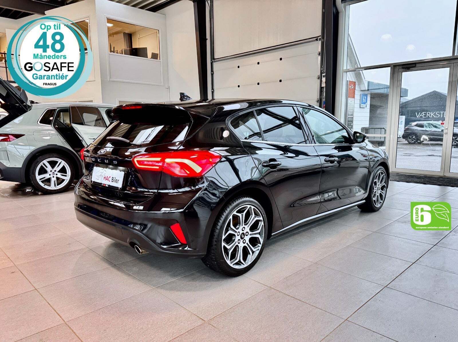 Sort Ford Focus fra 2020