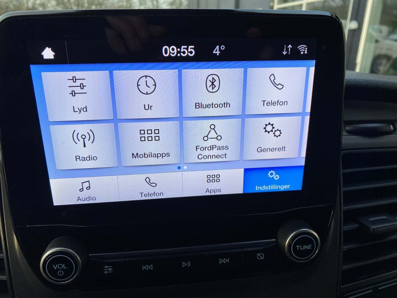 Hvid Ford Transit Custom 300L fra 2021