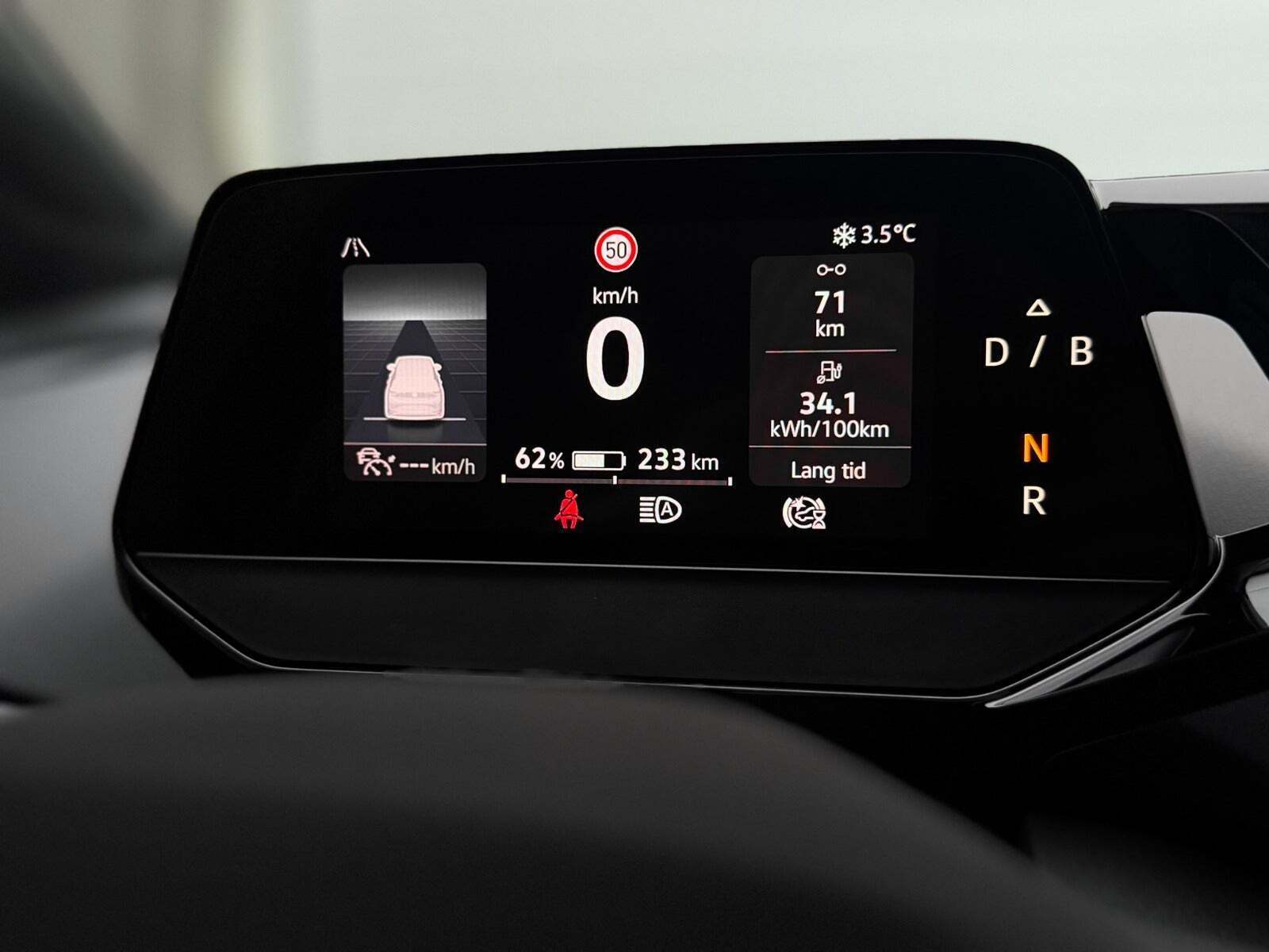 Grå VW ID.4 fra 2023