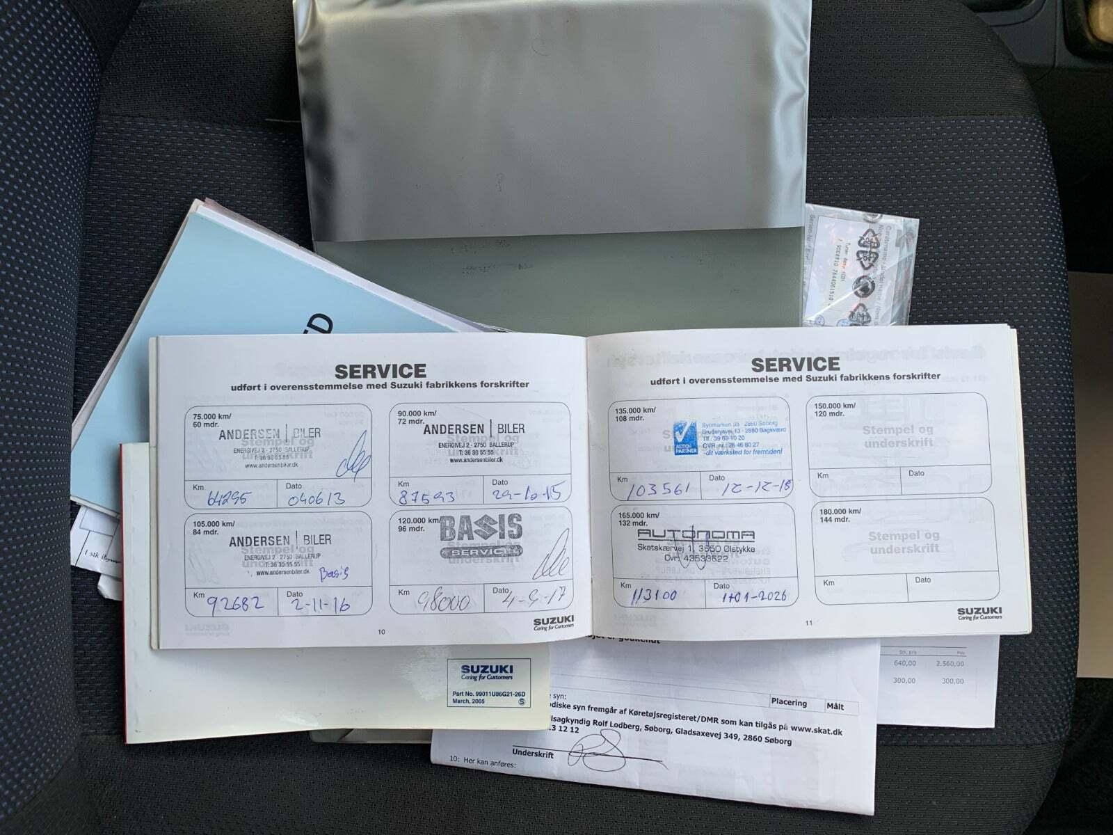 Sølv Suzuki Ignis fra 2008