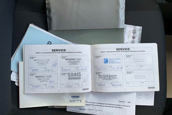 Sølv Suzuki Ignis fra 2008